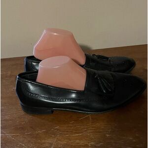 Regency Collection Black Leather Shoes Sz 11